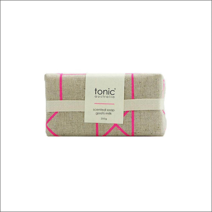 Tonic Scented Goats Milk Soap - Geo Pink