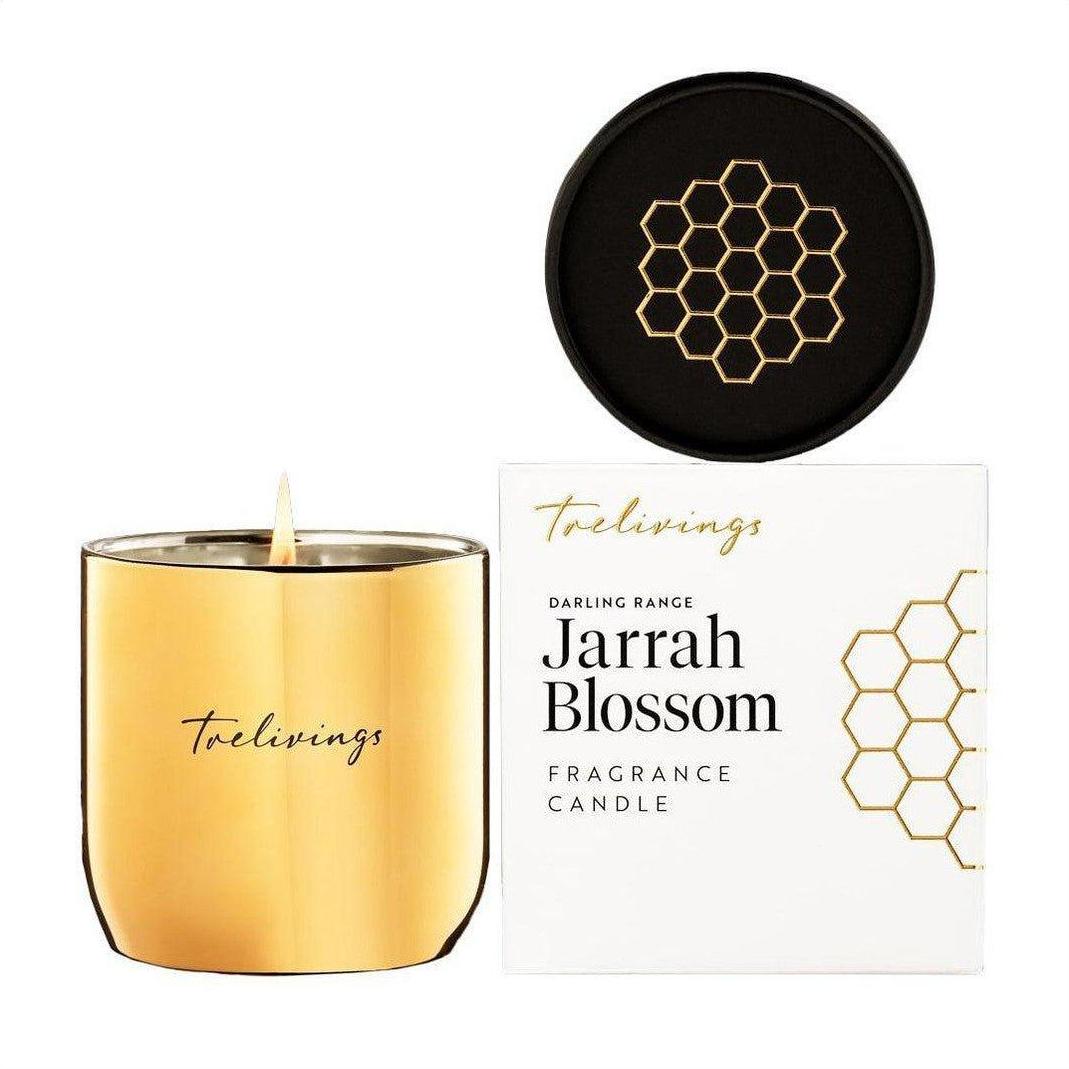 Trelivings Darling Range Jarrah Blossom Fragrance Candle 200g - Cosmetics Fragrance Direct-9343055098402