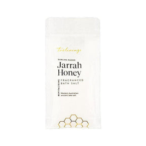 Trelivings Darling Range Jarrah Honey Fragranced Revitalising Bath Salt Pouch Refill 300g - Cosmetics Fragrance Direct-9343055098198