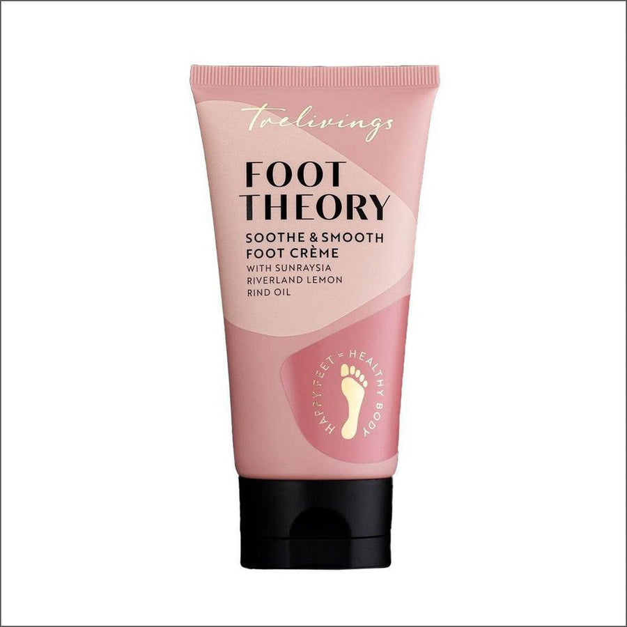 Trelivings Foot Theory Soothe & Smooth Foot Creme 100ml - Cosmetics Fragrance Direct-9343055099027