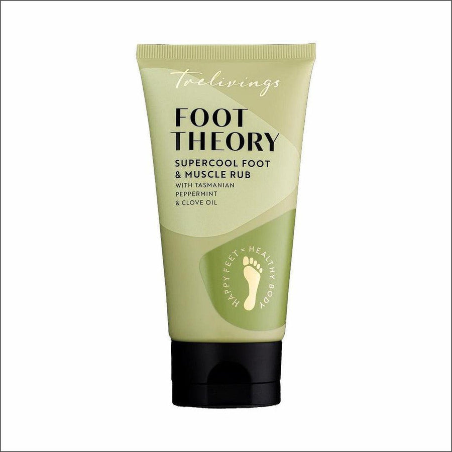 Trelivings Foot Theory Supercool Foot & Muscle Rub 100ml - Cosmetics Fragrance Direct-9343055099041