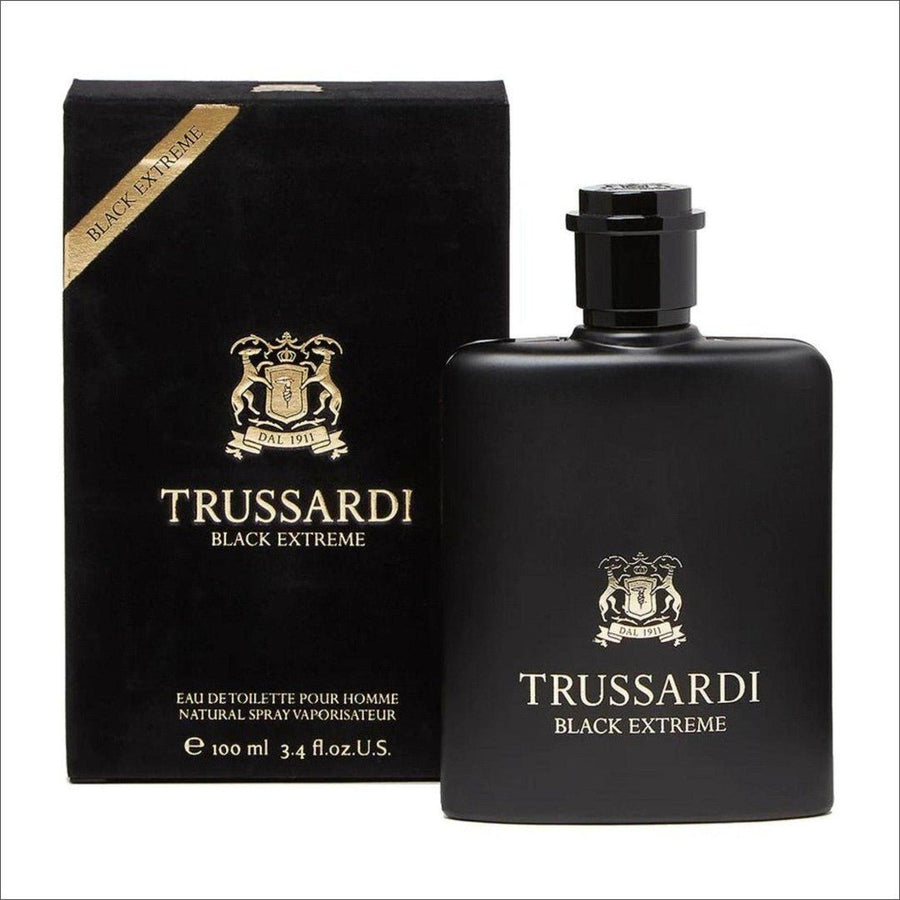 Trussardi Black Extreme Eau De Toilette 100ml - Cosmetics Fragrance Direct-