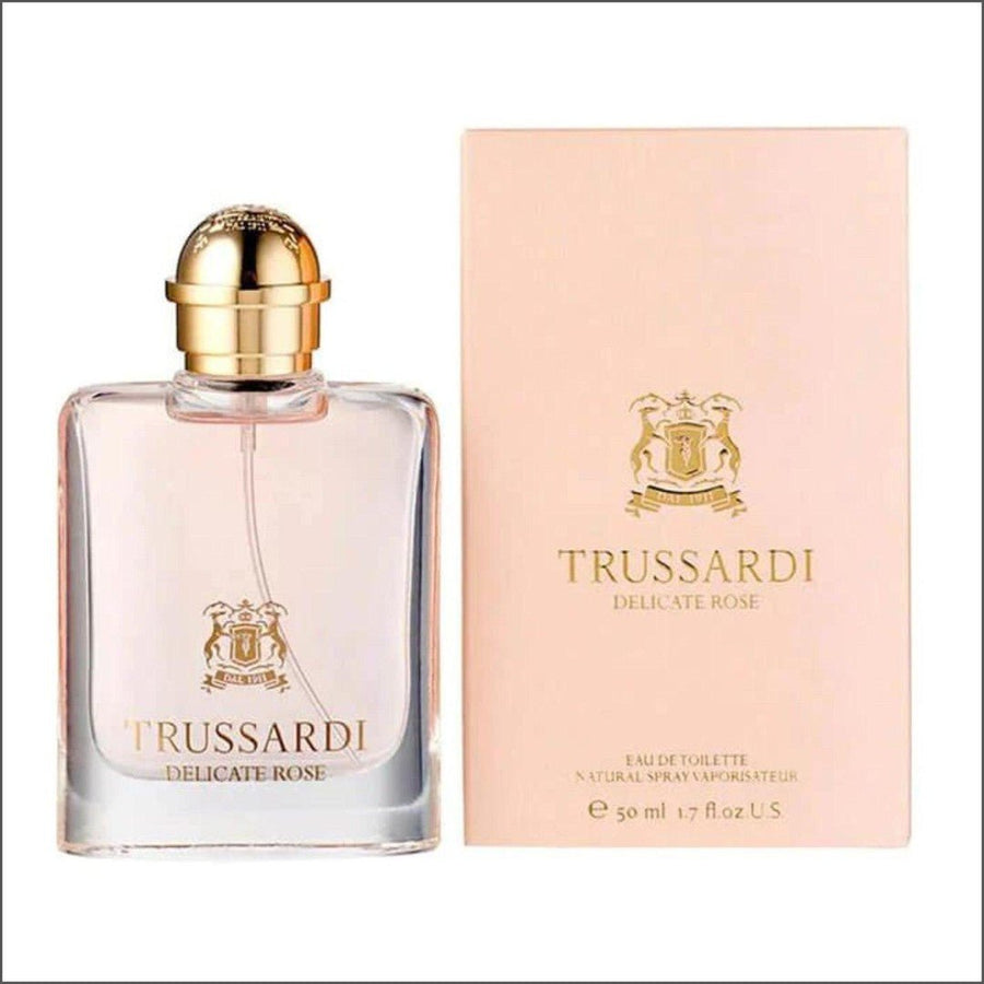 Trussardi Delicate Rose Eau De Toilette 50ml - Cosmetics Fragrance Direct-8011530840013