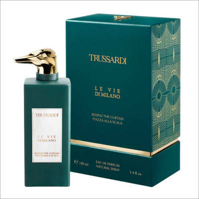 Trussardi Le Vie Di Milano Behind The Curtain Piazza Alla Scala Eau De Parfum 100ml - Cosmetics Fragrance Direct-8058045423447