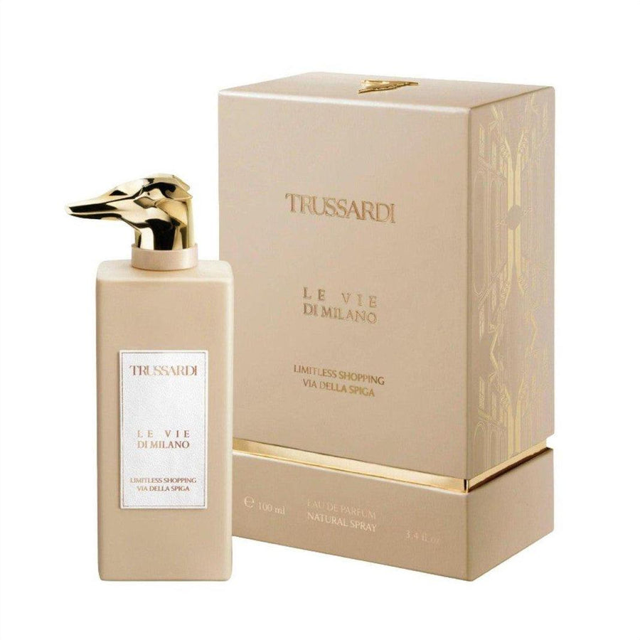 Trussardi Le Vie Di Milano Limitless Shopping Via Della Spiga Eau De Parfum 100ml - Cosmetics Fragrance Direct-8058045423423