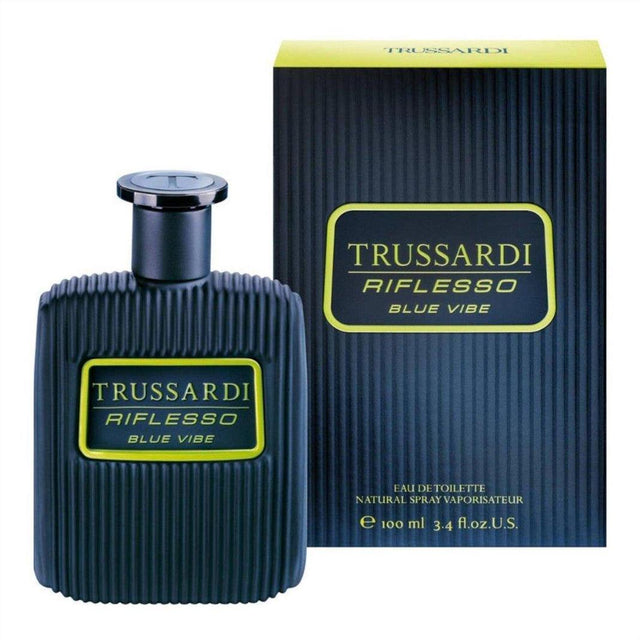 Trussardi Riflesso Blue Vibe Eau De Toilette 100ml - Cosmetics Fragrance Direct-8058045420347