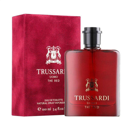 Trussardi Uomo The Red Eau de Toilette 100ml - Cosmetics Fragrance Direct-8011530015213