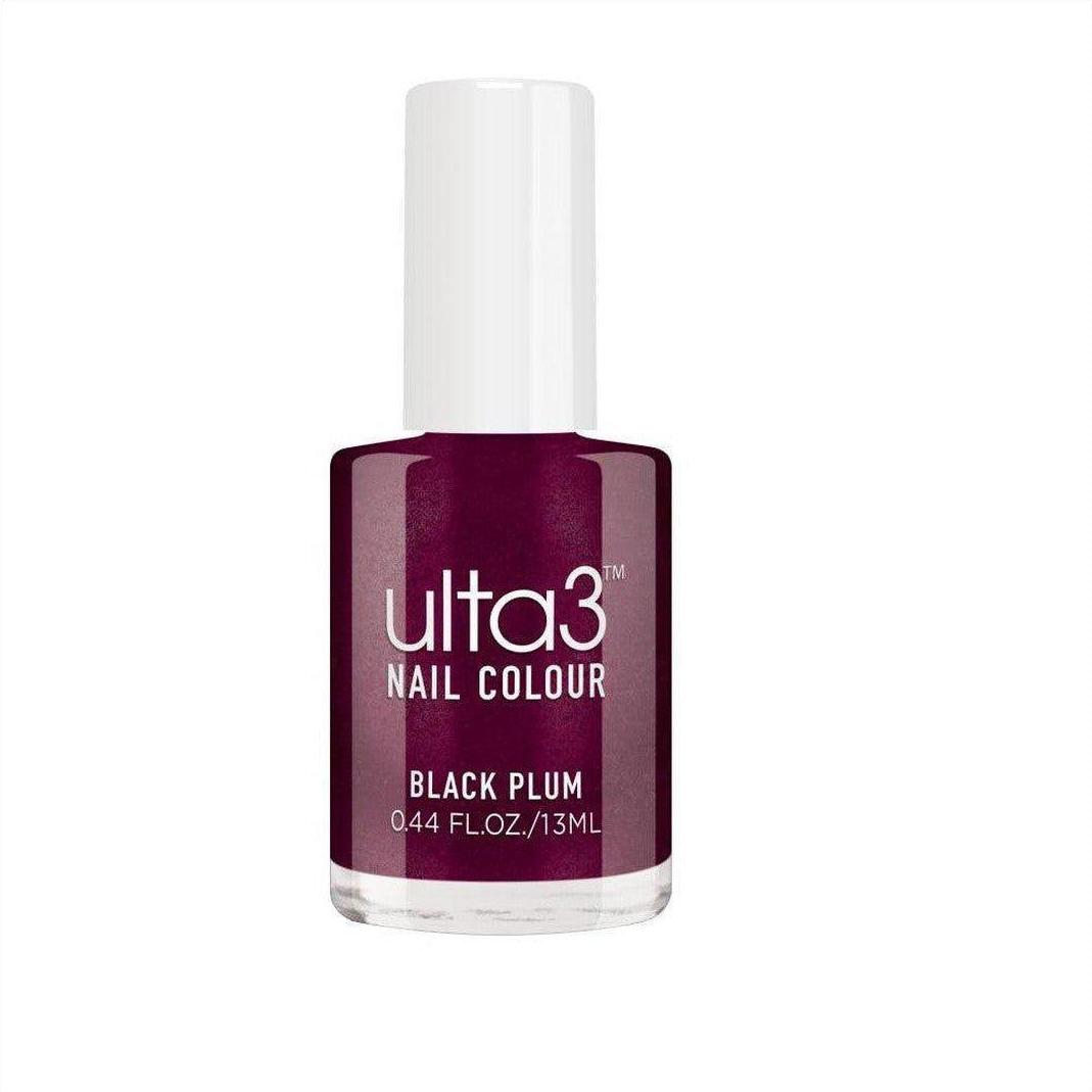 Ulta3 Black Plum Nail Polish 13ml