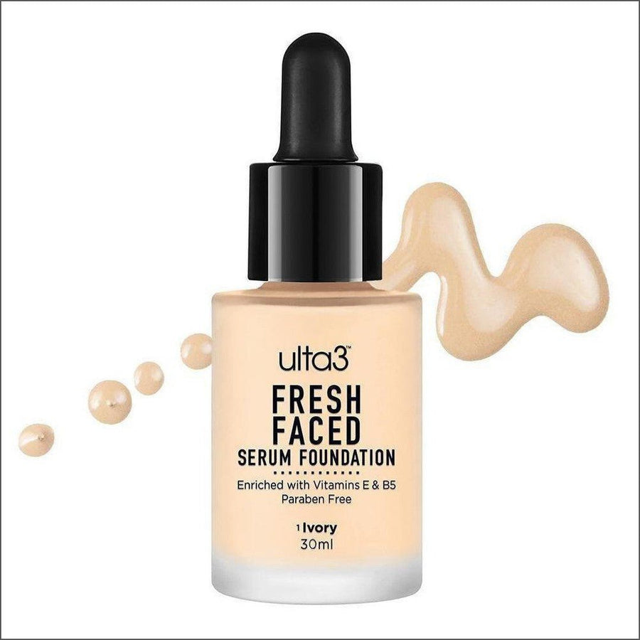 Ulta3 Fresh Faced Serum Foundation - 1 Ivory - Cosmetics Fragrance Direct-9329370314892