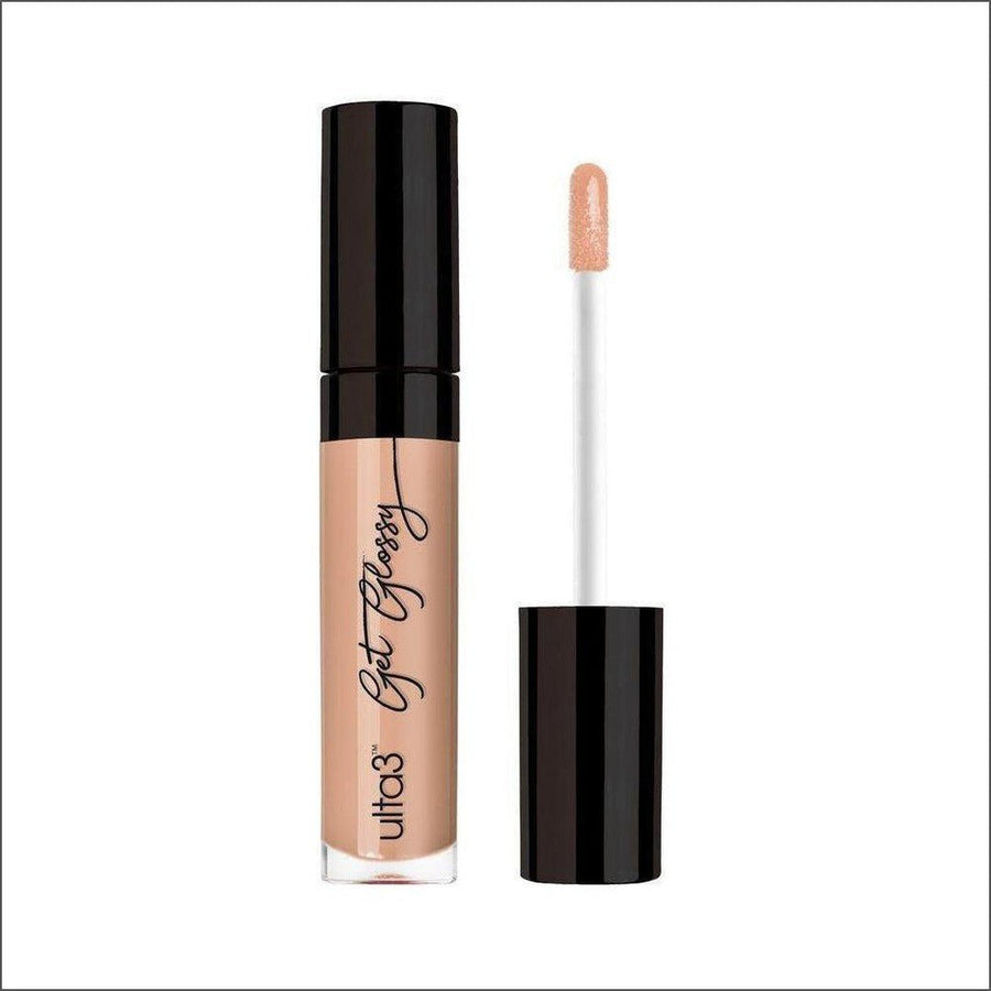 Ulta3 Get Glossy Lip Lacquer - Barely There - Cosmetics Fragrance Direct-9329370326987