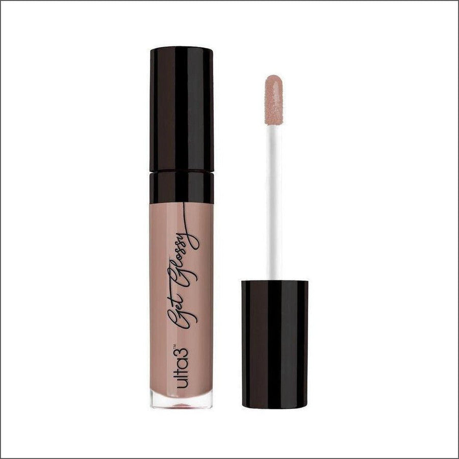 Ulta3 Get Glossy Lip Lacquer - Naturally Nude - Cosmetics Fragrance Direct-9329370327045