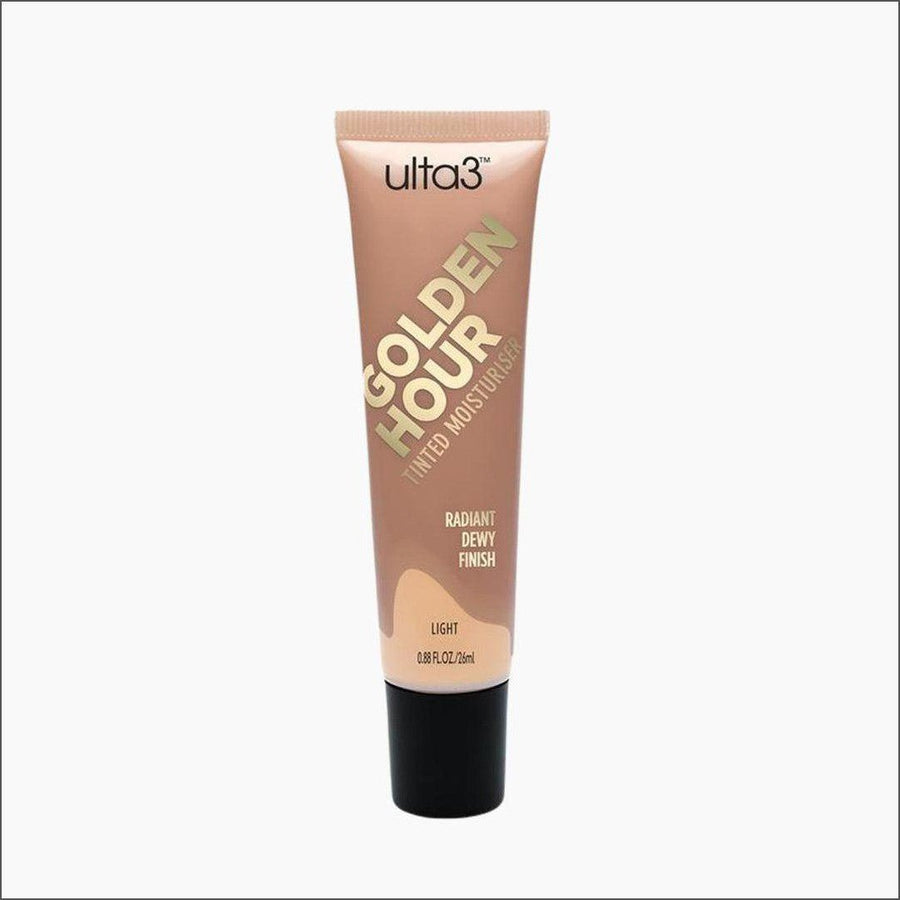 Ulta3 Golden Hour Tinted Moisturiser Radiant Dewy Finish - Light 26ml - Cosmetics Fragrance Direct-9329370351552