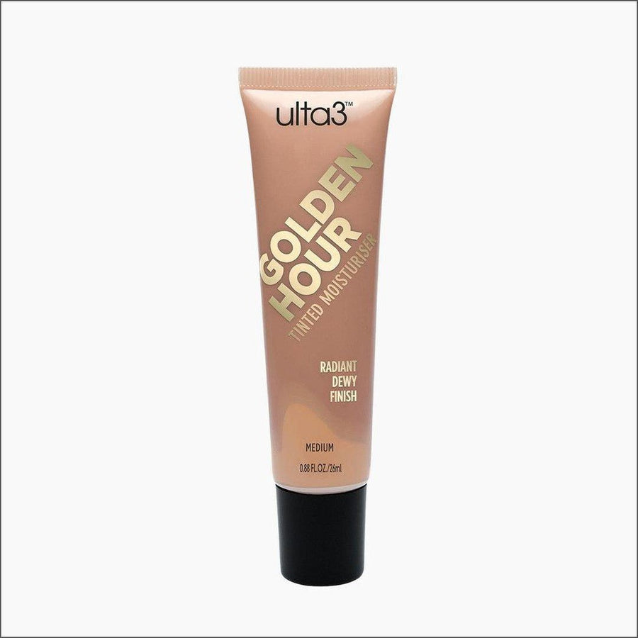 Ulta3 Golden Hour Tinted Moisturiser Radiant Dewy Finish - Medium 26ml - Cosmetics Fragrance Direct-9329370351576