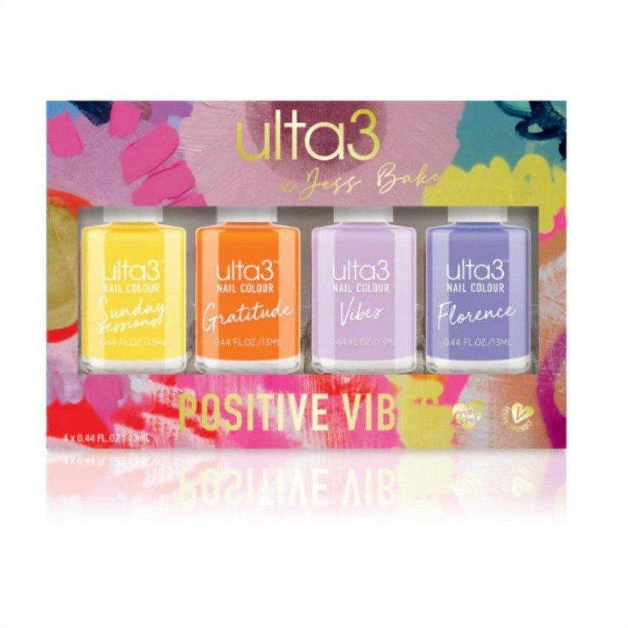 Ulta3 Positive Vibes x Jess Baker Limited Edition Nail Polish Set - Cosmetics Fragrance Direct-9329370363333