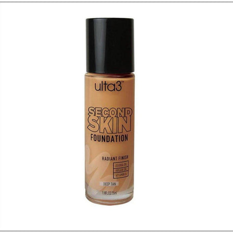Ulta3 Second Skin Foundation Deep Tan - Cosmetics Fragrance Direct-9329370331455