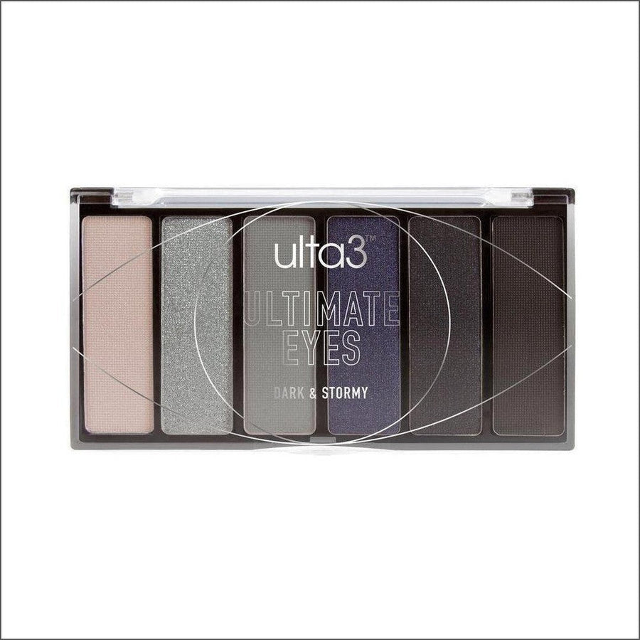 Ulta3 Ultimate Eyes Eyeshadow Palette - Dark & Stormy 6.2g - Cosmetics Fragrance Direct-9329370325171