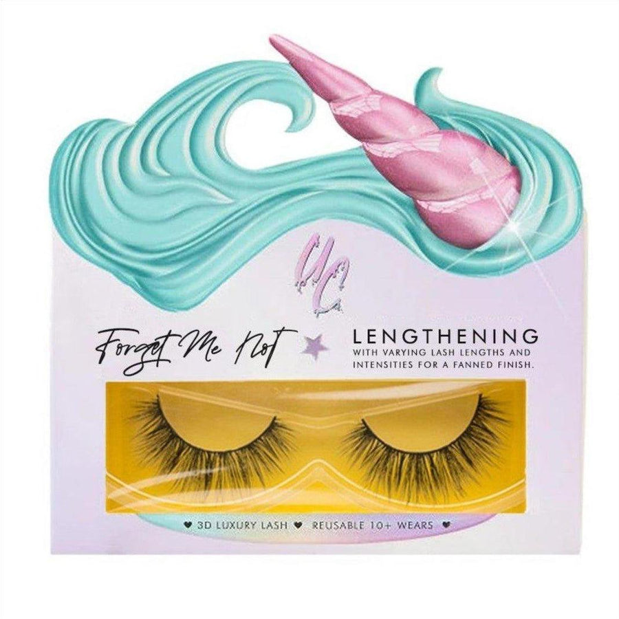 Unicorn Cosmetics Forget Me Not Lengthening False Eyelashes - Cosmetics Fragrance Direct-5060665270380