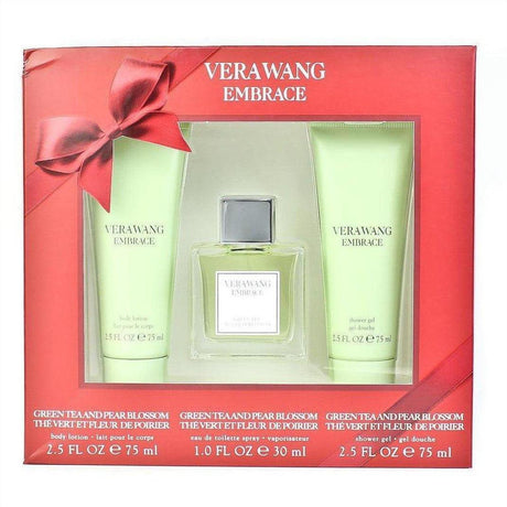 Vera Wang Embrace Green Tea and Pear Blossom Eau de Toilette 30ml Gift Set - Cosmetics Fragrance Direct-74166836