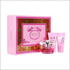 Versace Bright Crystal Eau de Toilette 50ml 3 Piece Gift Set - Cosmetics Fragrance Direct-88664372