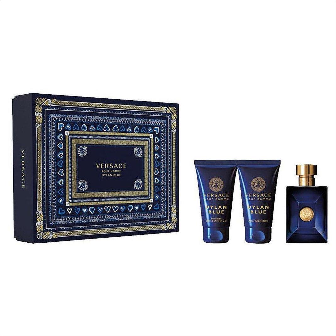 Versace Dylan Blue Pour Homme Eau De Toilette 50ml Gift Set - Cosmetics Fragrance Direct-73464628