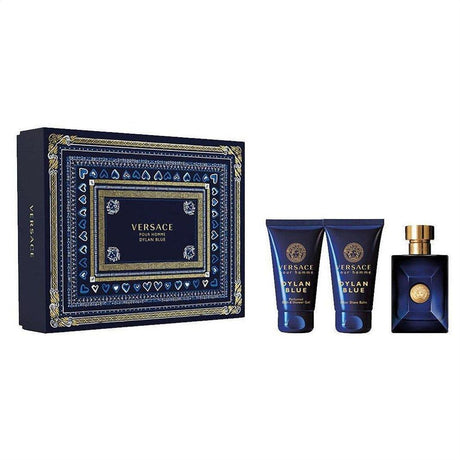 Versace Dylan Blue Pour Homme Eau De Toilette 50ml Gift Set - Cosmetics Fragrance Direct-73464628