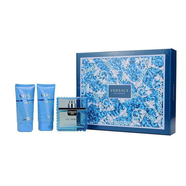 Versace Man Eau Fraiche Eau de Toilette 50ml Gift Set - Cosmetics Fragrance Direct-68155188