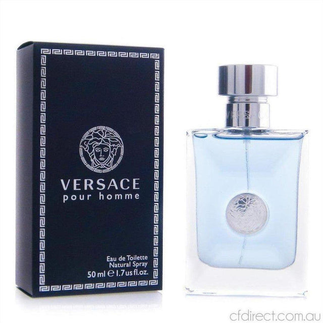Versace Pour Homme Eau de Toilette Spray 50ml - Cosmetics Fragrance Direct-8011003995950