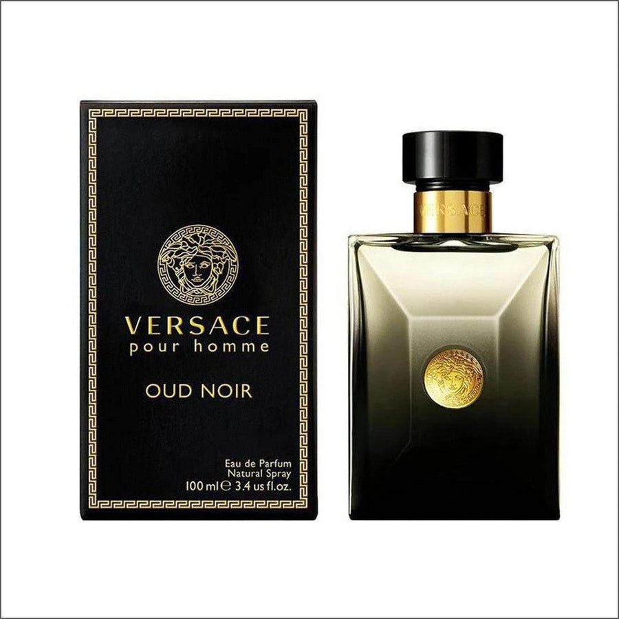 Versace Pour Homme Oud Noir Eau De Parfum 100ml - Cosmetics Fragrance Direct-8011003811274