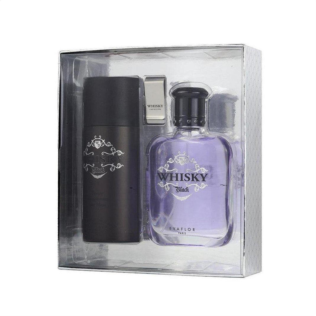 Whisky Black Eau De Toilette 100ml Piece Gift Set Cosmetics