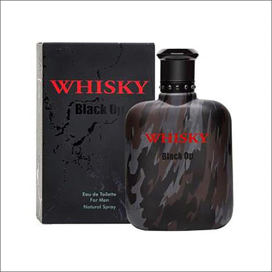 Whisky Black Op Eau De Toilette 100ml - Cosmetics Fragrance Direct-3509161106097