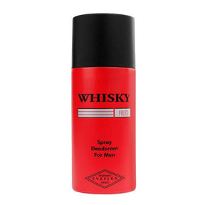 Whisky Red Deodorant Spray 150ml - Cosmetics Fragrance Direct-3509164440167
