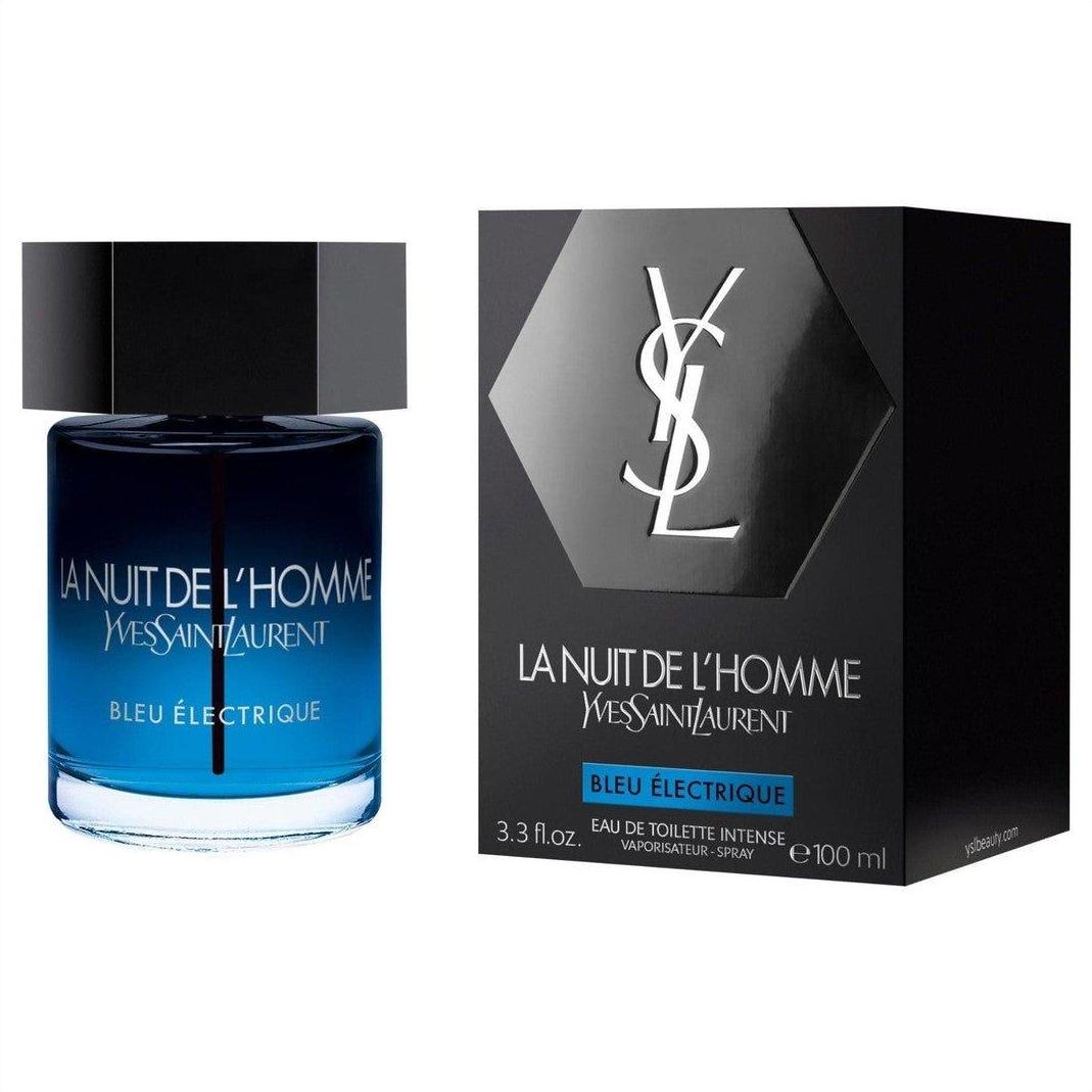 Yves Saint Laurent La Nuit De L'Homme Bleu Electrique Eau De Toilette Intense 100ml - Cosmetics Fragrance Direct-3614273346719