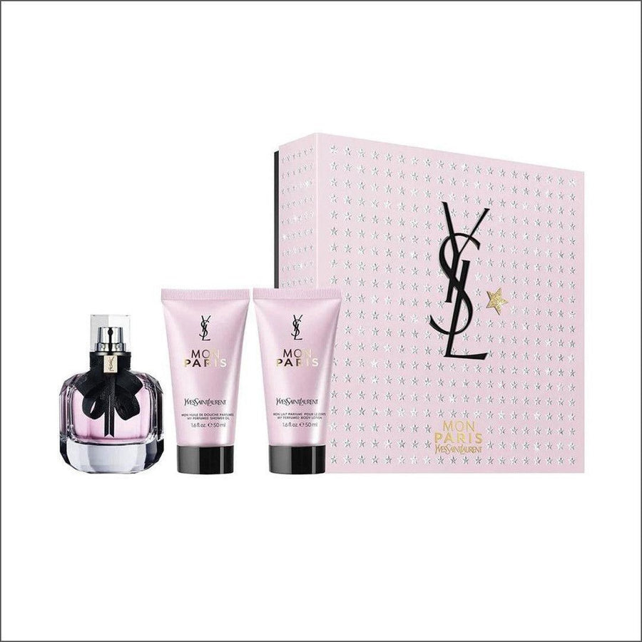 Yves Saint Laurent Mon Paris Eau de Parfum 50ml Gift Set - Cosmetics Fragrance Direct-3614272848917