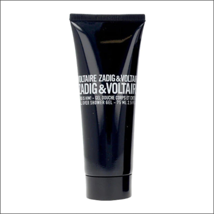 Zadig & Volatire This Is Him All Over Shower Gel 75ml - Cosmetics Fragrance Direct-3423478372054